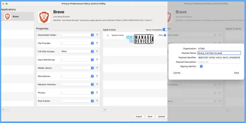 How to deploy PPPC utility on macOS using Intune Fig. 3